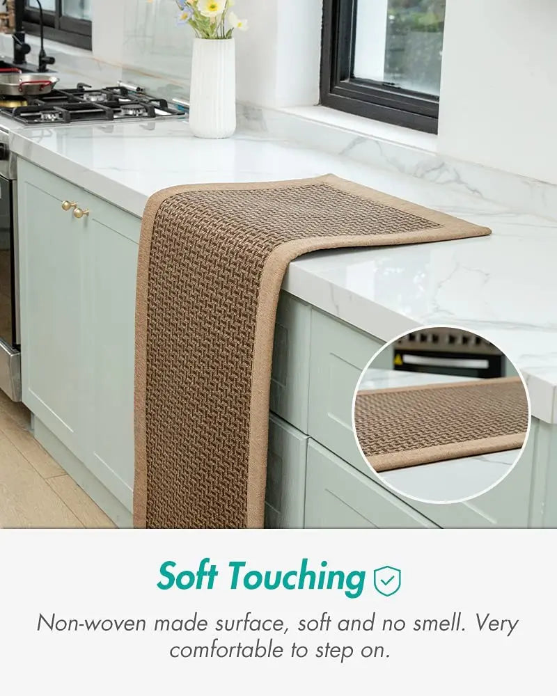 Navak Carpet Küchenteppiche Küchenbodenmatten für vor der Spüle, saugfähige Küchenmatte, Küchenbereichsteppiche, rutschfester Läufer für Be You