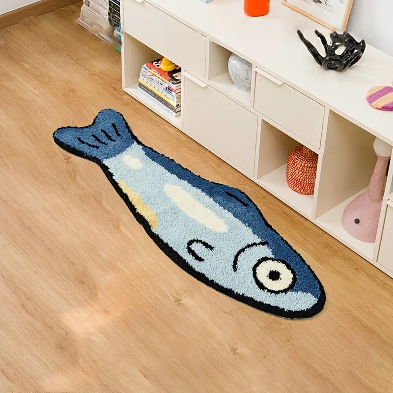 Navak Carpet Exclusive Picks40x120cm Salty Home Decor Rugs Cute Shaped Bedroom Bedside Rugs Living Room Coffee Table Floor Mats Rugs Non-Slip Rugs