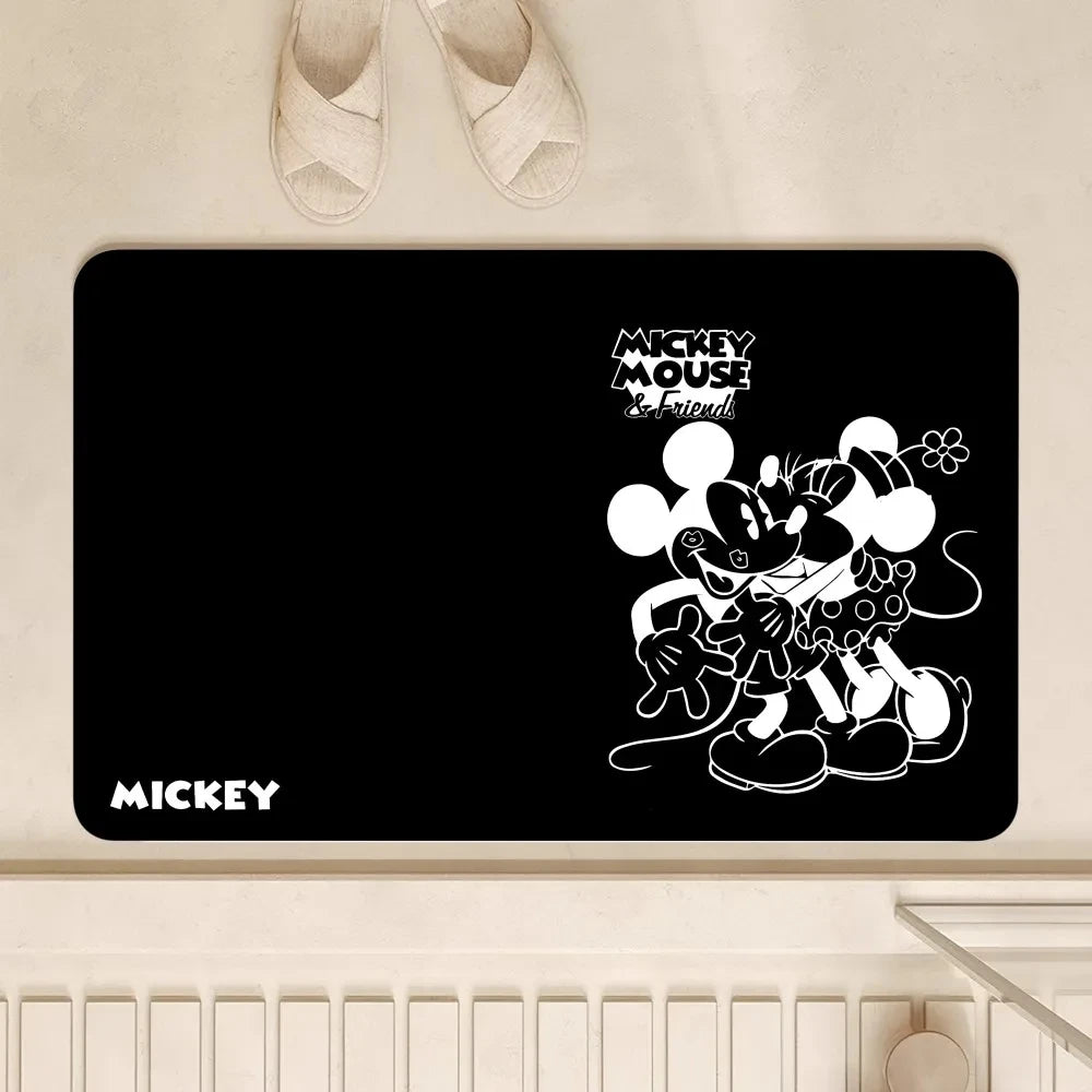 Navak Carpet Daily Picks DISNEY Mickey Bodenmatte Schlafzimmerdekoration Balkon Fußmatte Wohnzimmerteppich Teppiche Küche und Badezimmer Türdekoration