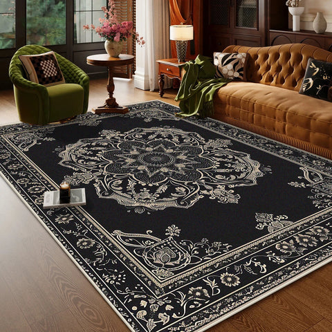 Navak Carpet Persian Style Living Room Carpet Luxury Decoration Sofa Area Fluffy Soft Rugs Home Room Non-slip Washable Mat Floor