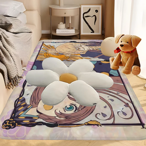 Navak Teppich Kamisama Kiss Lange Teppiche Nordischer Stil Home Fußmatte Badezimmer-Toilettenmatten Schlafzimmer Hotel Dekor Matte