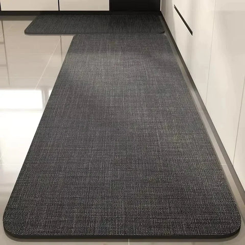Navak Teppich für die Küche, wasserdichte Bodenmatte, langer Teppich, PVC-Leder, rutschfeste, ölbeständige Fußmatten, minimalistische Heimdekorationsteppiche