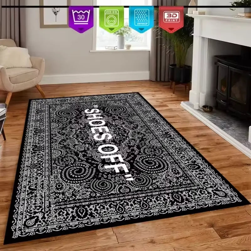 Navak Carpet Exclusive Picks Shoes Off Shoes Room Hypebeast Living Room Bedroom Kitchen Bathroom Lightweight Rugs Washable Carpet Mat Home Decor