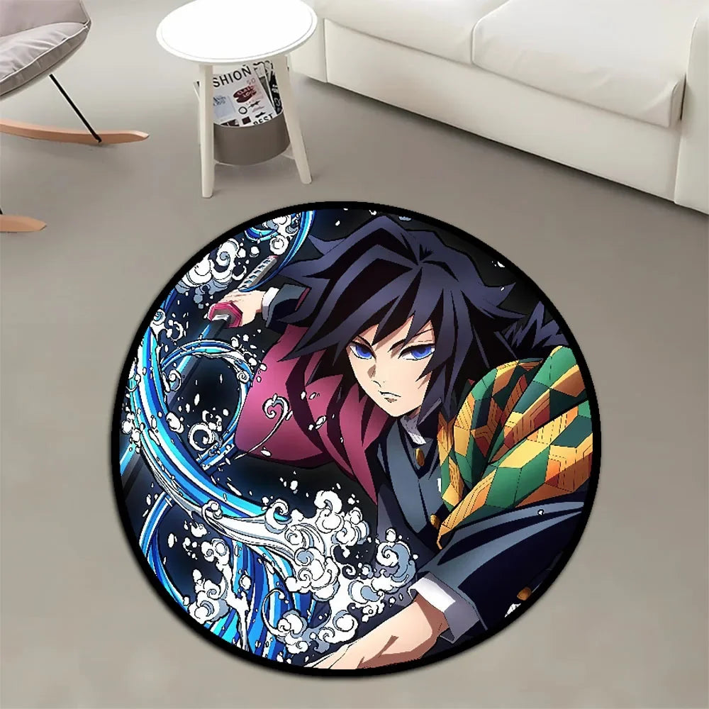 Navak-Teppich, Teppich, Anime-Dämonentöter, Nezuko Kokushibou, Tanjirou Kanroji, Kochou, Gokudera Makoto, kreativer bedruckter Teppich für die Inneneinrichtung