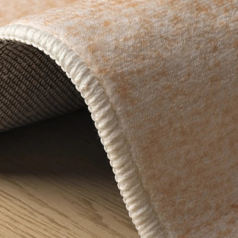 Navak Teppich, leichter Luxus-Schlafzimmer-Dekor, Marmor-Teppich, unregelmäßig geformte Teppiche für Wohnzimmer, flauschiger, weicher Plüsch-Teppich, rutschfeste Bodenmatte