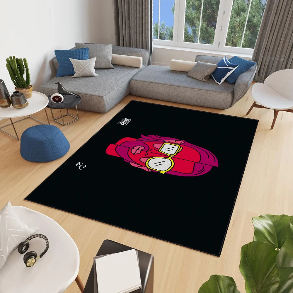 Navak Carpet Door Mat q-Qlf Anti-Slip Kitchen Bedroom Handmade p-PNL Tufted Rug Carpet singer Living Rapper Room Entrance Decoration
