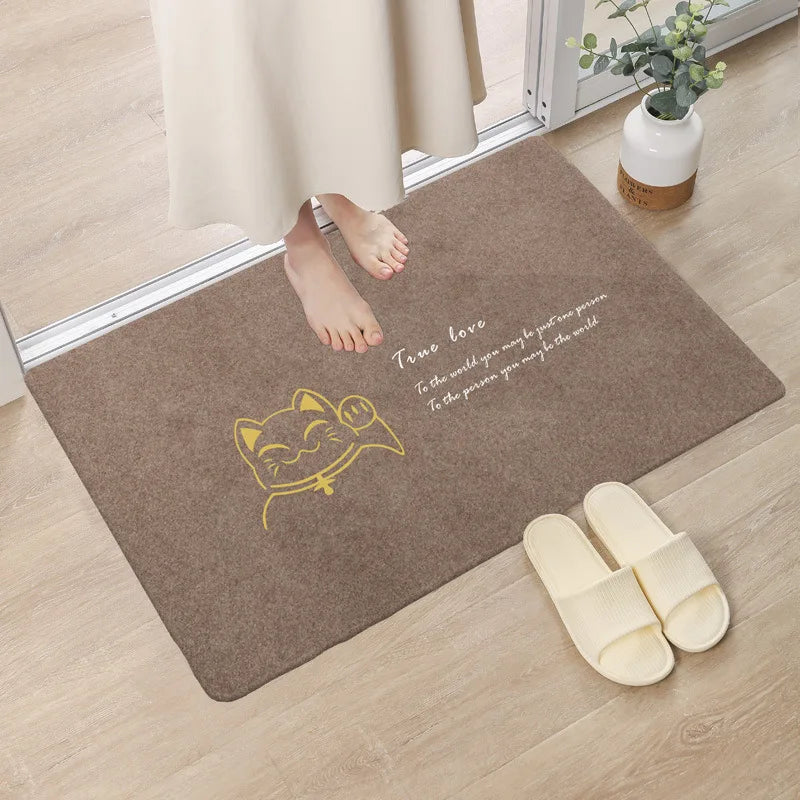 Navak Teppich, solide, Willkommens-Fußmatten für den Eingangsbereich, Teppiche für Zuhause, Bad, Wohnzimmer, Boden, Treppe, Küche, Flur, rutschfester Teppich