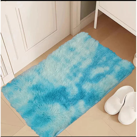 Navak Carpet Exclusive Picks Wohnzimmer Seidenhaarteppich Schlafzimmer Couchtisch Teppich Farbverlauf Schlafzimmer Shaggy Nachttisch Teppiche Heimdekoration