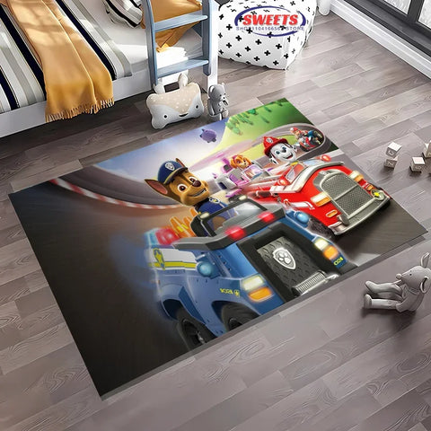 Navak Carpet 3D Neuankömmling Niedlicher Hunde-Cartoon-Teppich, Teppich für Wohnzimmer, Kinderzimmer, Schlafzimmer, Sofa, Küche, Fußmatte, Dekor, rutschfeste Bodenmatte für Kinder