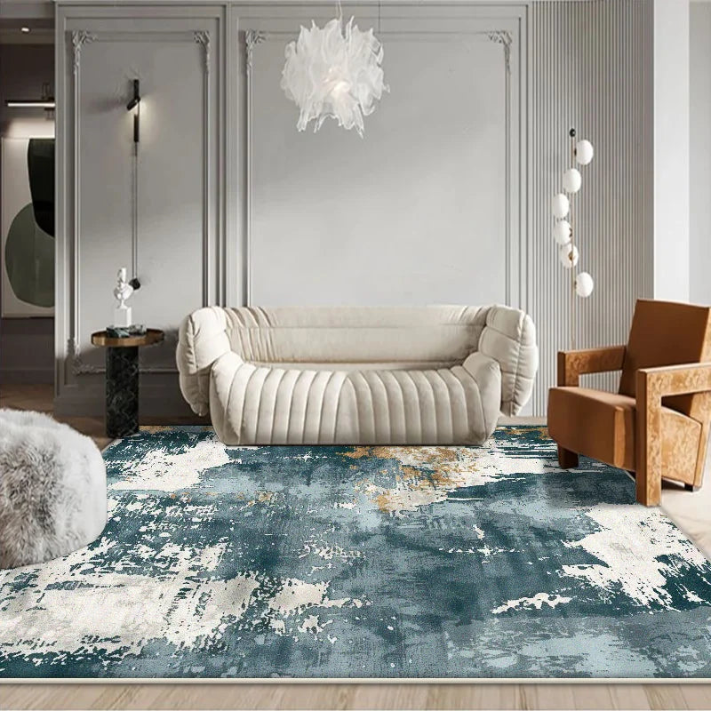 Navak Carpet Modern Abstract Carpets for Living Room Decoration Light Luxury Rug 200x400 Large Bedroom Lounge Rugs Coffee Table Non-slip Mat