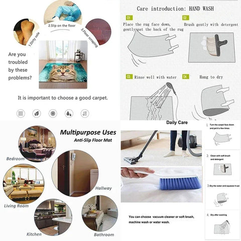Navak Teppich Silhouette Design Willkommen Fußmatte Kreativer Eingangsteppich Home Schlafzimmer Accessoires Foto Requisite Versorgung Boden Home Decor Küchenteppiche