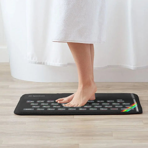 Navak Carpet ZX Spectrum Fußmatte Teppich Teppichmatte Footpad Polyester rutschfeste Antiwear Vorderzimmer Flur Küche Schlafzimmer Balkon Toilette