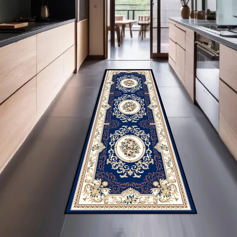 Navak Carpet Exclusive Picks Kristallsamt, weich und rutschfest, Vintage-Boho-Perserteppich, Waschküche, Flur, Küche, Wohnzimmer, Schlafzimmer, Matte