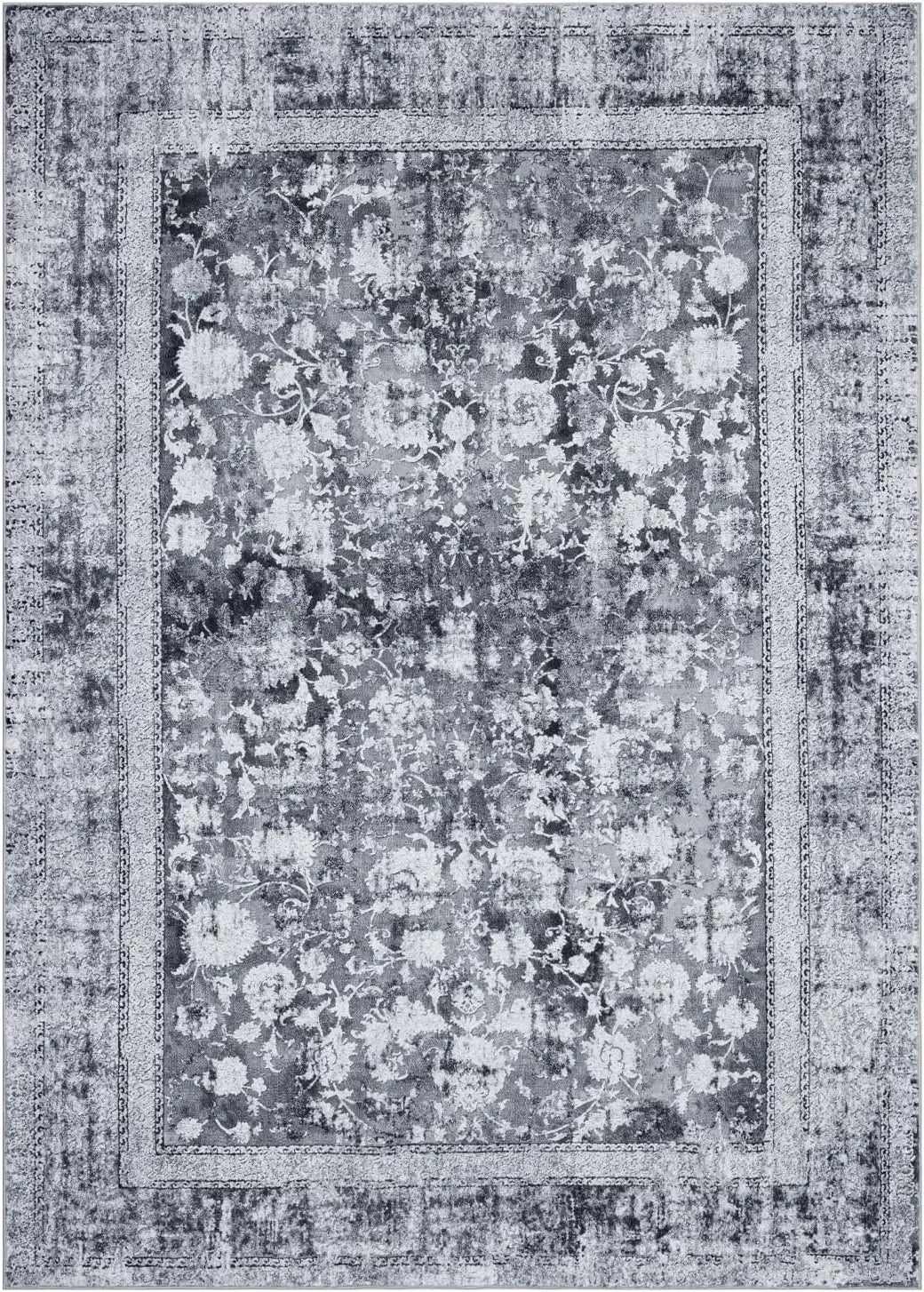Navak-Teppich, Vintage-Boho-Teppich, ultraweicher, niedriger Flor, waschbar, rutschfest, schmutzabweisend, bedruckter Teppich für Wohnzimmer und Schlafzimmer P