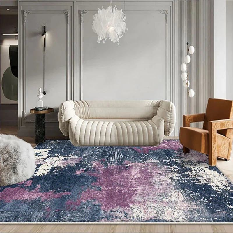 Navak Carpet Modern Abstract Carpets for Living Room Decoration Light Luxury Rug 200x400 Large Bedroom Lounge Rugs Coffee Table Non-slip Mat