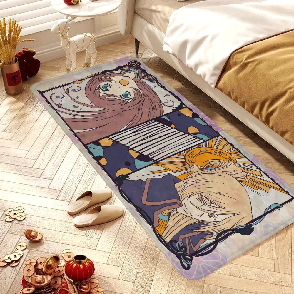 Navak Teppich Kamisama Kiss Lange Teppiche Nordischer Stil Home Fußmatte Badezimmer-Toilettenmatten Schlafzimmer Hotel Dekor Matte