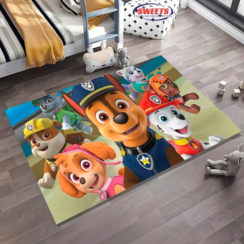 Navak Carpet 3D Neuankömmling Niedlicher Hunde-Cartoon-Teppich, Teppich für Wohnzimmer, Kinderzimmer, Schlafzimmer, Sofa, Küche, Fußmatte, Dekor, rutschfeste Bodenmatte für Kinder
