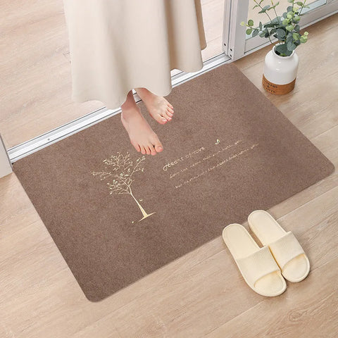 Navak Teppich, solide, Willkommens-Fußmatten für den Eingangsbereich, Teppiche für Zuhause, Bad, Wohnzimmer, Boden, Treppe, Küche, Flur, rutschfester Teppich