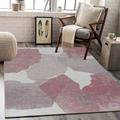 Navak Carpet Exclusive Picks Upgrade-Material im skandinavischen Stil, leichter Luxus-Wohnzimmerteppich, schmutzabweisend, Sofa-/Couchtischkissen, Heimteppich