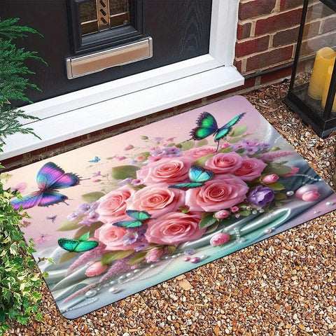 Navak Carpet Europe Modern Style Welcome Carpet Living Room Sofa Bedroom Bedside Study Entrance Door Rug Non-slip Fashion Home Decor Mat