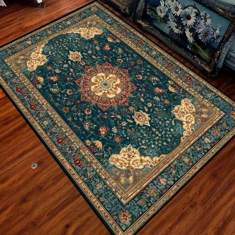Navak Carpet, trendiger Teppich mit marokkanischem Muster, maschinenwaschbarer Teppich für Boho-Wohnzimmerdekor, rutschfeste Bodenmatte für Schlafzimmer und Loungebereiche