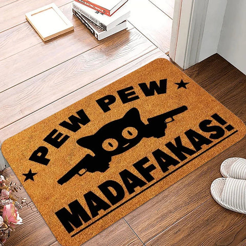 Navak Teppich 1 Stück Teppichmustermatte Outdoor rutschfest Katzenteppich Schmutzabweisend Fußmatte Badezimmer Eingangsdekoration Maschinenwaschbar
