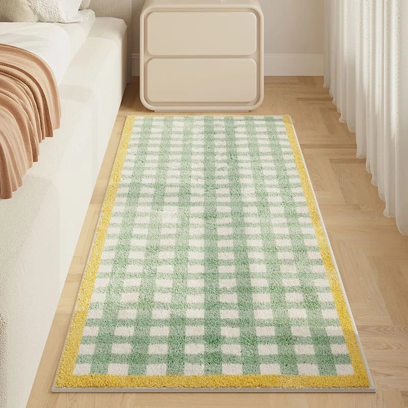Navak Carpet Exklusiver Picksins Frischer Kaschmir-Imitat-Teppich, Isolierung, pflegeleicht, Schlafzimmer, Bettdecke, Garderobenteppich, Badezimmer-Fußmatte, Heimdekoration