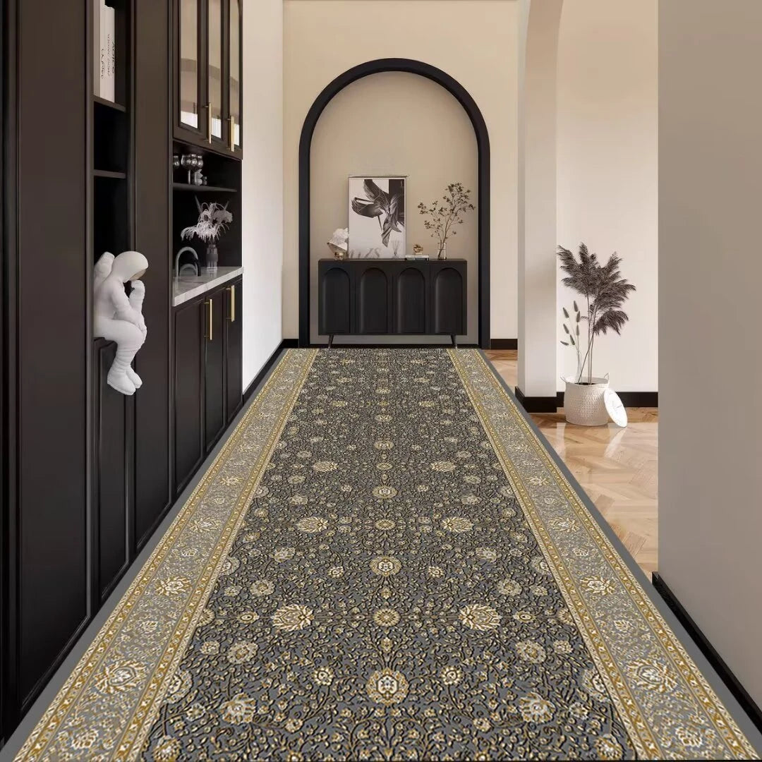 Navak Carpet Persian Corridor Carpet Retro Decoration Home Hall Passageway Runner Rug Non-slip Stairway Carpets Customizable Luxury Aisle Mat