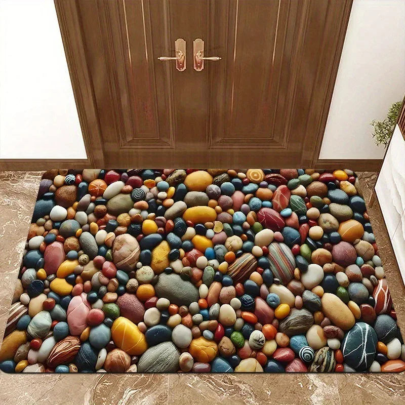 Navak Carpet Europe Modern Style Welcome Carpet Living Room Sofa Bedroom Bedside Study Entrance Door Rug Non-slip Fashion Home Decor Mat