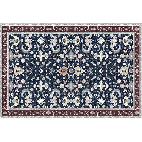 Navak-Teppich, Retro-Teppiche im ethnischen Stil für Wohnzimmer, Persien, Schlafzimmer, Dekoration, rutschfest, waschbar, Veranda-Bodenmatte, Esszimmer-Lounge-Teppich