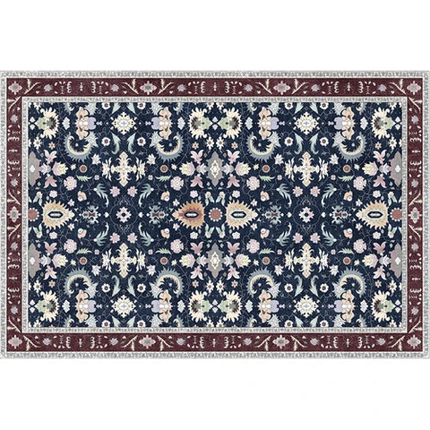 Navak-Teppich, Retro-Teppiche im ethnischen Stil für Wohnzimmer, Persien, Schlafzimmer, Dekoration, rutschfest, waschbar, Veranda-Bodenmatte, Esszimmer-Lounge-Teppich