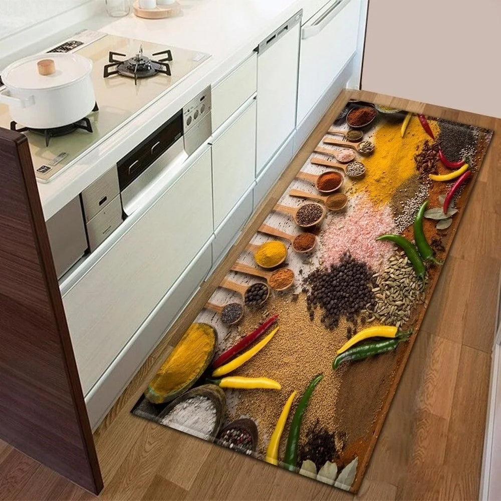 Navak Teppich, moderne Küchenmatte, Hauseingangs-Fußmatte, Flur, Schlafzimmer, Wohnzimmer, Dekoration, Bodenteppich, Balkon, Badezimmer, rutschfest, langer Teppich