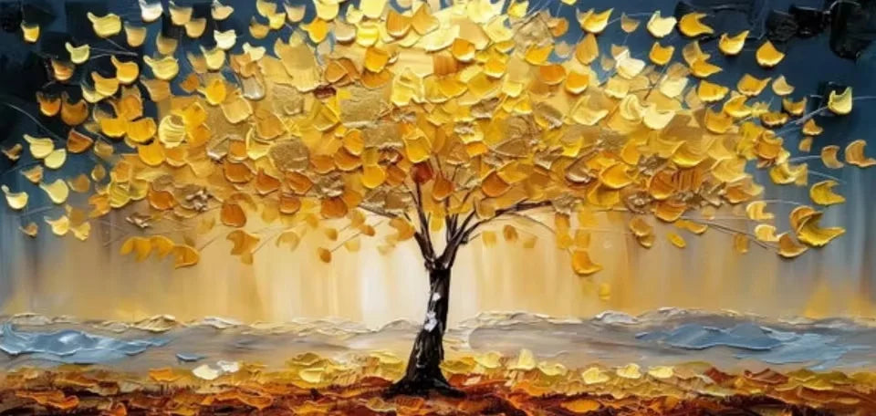 Navak Teppich Abstrakte Baum Wand Kunst Baum Des Lebens Leinwand Malerei Moderne Gold Baum Poster Druck Für Büro Schlafzimmer Wohnzimmer wohnkultur