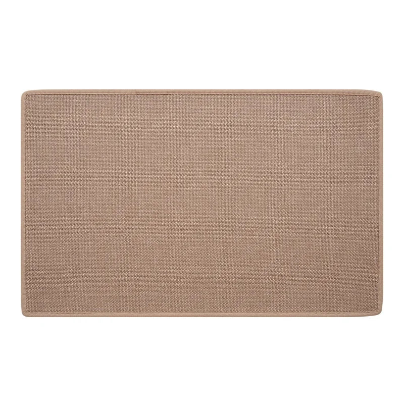 Navak Carpet Leinen-Küchenteppich, absorbiert Wasser und Öl, rutschfest und verschleißfest, lange Bodenmatte, nicht waschbar, abwischbarer Teppich, schmutzabweisend