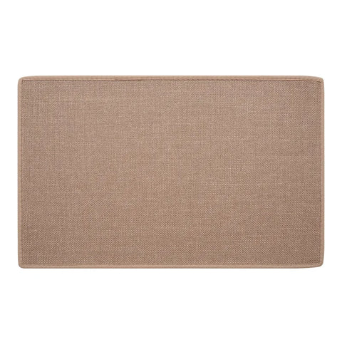 Navak Carpet Leinen-Küchenteppich, absorbiert Wasser und Öl, rutschfest und verschleißfest, lange Bodenmatte, nicht waschbar, abwischbarer Teppich, schmutzabweisend