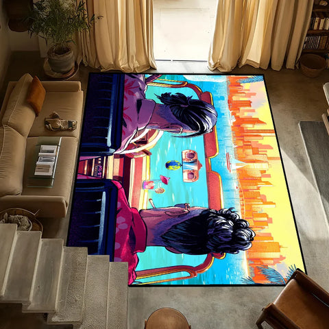 Navak Carpet Door Mat q-Qlf Anti-Slip Kitchen Bedroom Handmade p-PNL Tufted Rug Carpet singer Living Rapper Room Entrance Decoration
