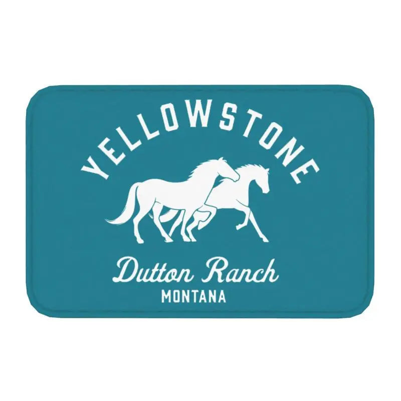 Navak Carpet Yellowstone Fußmatte für die Vordertür, rutschfest, für den Innenbereich, schnelltrocknend, Dutton Ranch, Fußmatte, für Küche, Balkon, Eingangsbereich, Teppich