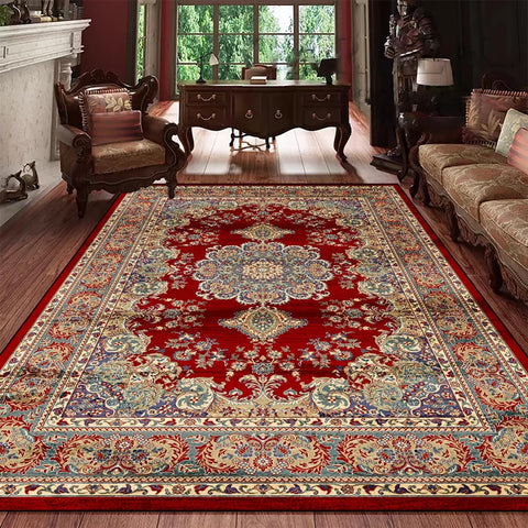 Navak-Teppich, klassischer Luxus-Teppich im persischen Stil, eleganter, waschbarer Teppich für Wohnzimmer, Schlafzimmer, anspruchsvolle Heimdekoration, Bodenmatte, Küchenmatte