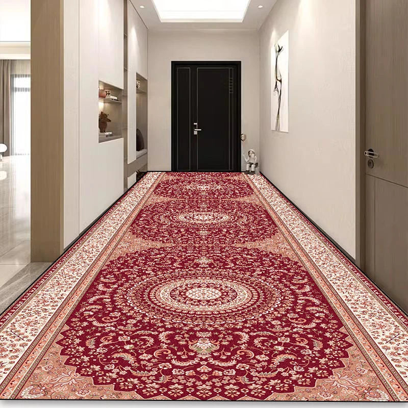 Navak-Teppich, Bohemian-Stil, langer Flurteppich, luxuriös, persische Dekoration, Flurteppich, rutschfest, leicht zu reinigen, Bodenmatte, Treppenläufer, Teppiche