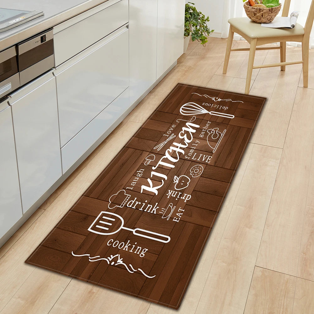 Navak Teppich Küchenmatte Eingangsbereich Fußmatte Zuhause Wohnzimmer Flur Dekoration Teppich Haus Balkon Bad Tür Schlafzimmer Boden Rutschfester Fußteppich