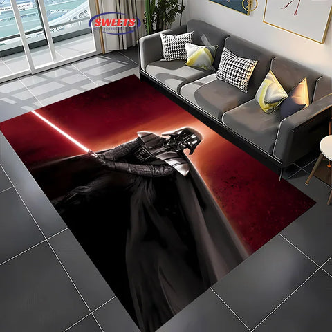 Navak Carpet New Shelves! 3D Classic Movie Theme Carpet, Living Room Bedroom Office Children's Room of Choice, Non-slip Machine Washable Mat