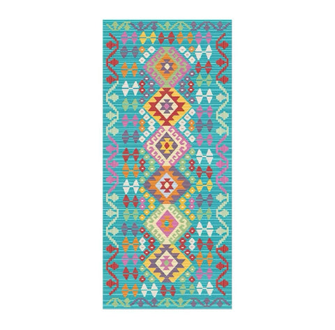 Navak Carpet Exclusive Picks Nordischer Bohemian-Teppich, hochwertige Nachttischdecke fürs Schlafzimmer, leichte, luxuriöse Anti-Rutsch-Matte fürs Wohnzimmer, Heimdekoration