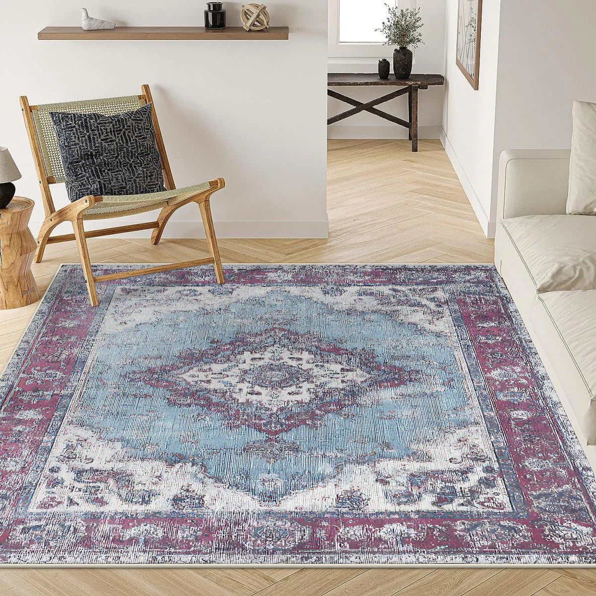 Navak-Teppich, Retro-Teppich im persischen Stil für das Wohnzimmer, 200 x 300, luxuriöser großer Teppich für die Schlafzimmerdekoration, leicht zu reinigende, rutschfeste Loungematte