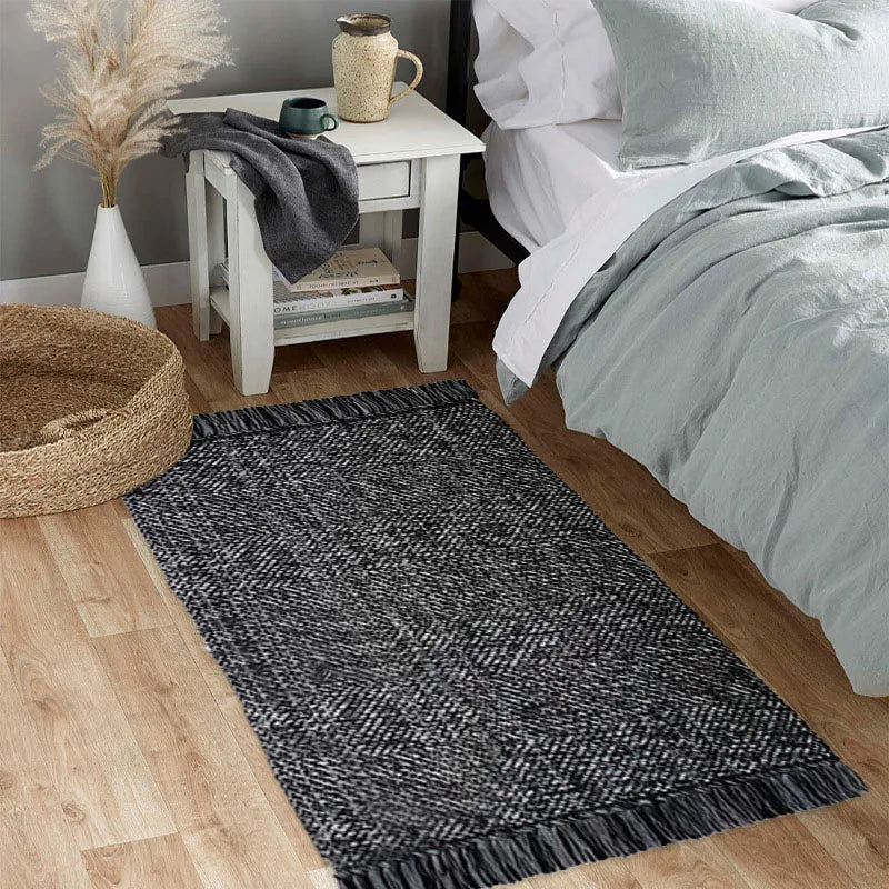 Navak Teppich, nordischer Baumwoll-Leinen-Teppich für Wohnzimmer, Schlafzimmer, Teppiche, Kinderzimmer, Nachttisch-Bodenmatte, wasserabsorbierende Badeteppiche, Fußmatte