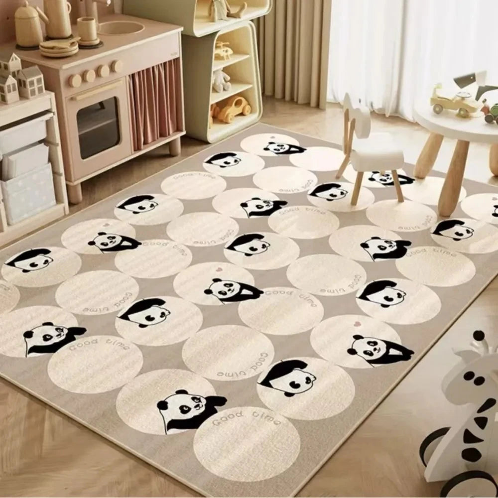 Navak Teppich Teppich Zimmer Schlafzimmer Cartoon Weltkarte Unterwasserwelt Weltraum Teppich Waschbar Rutschfester Teppich Kinder Spielmatte Heimdekoration