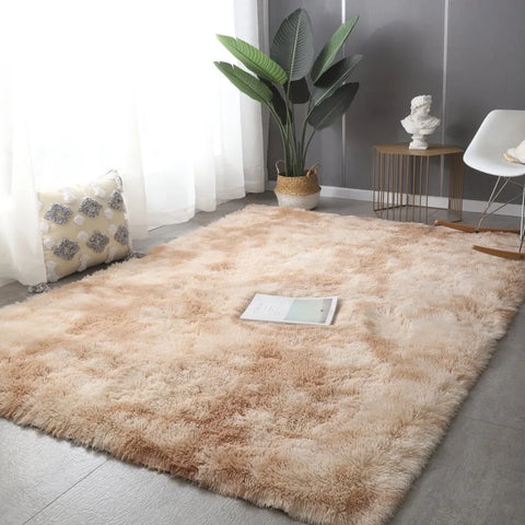 Navak Teppich, grauer Teppich für Wohnzimmer, Plüschteppich, Schlafzimmerboden, flauschige Matten, rutschfeste Heimdekor-Teppiche, weiche Samtteppiche, Kinderzimmerdecke
