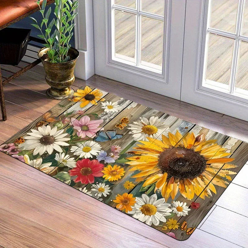 Navak Carpet Europe Modern Style Welcome Carpet Living Room Sofa Bedroom Bedside Study Entrance Door Rug Non-slip Fashion Home Decor Mat