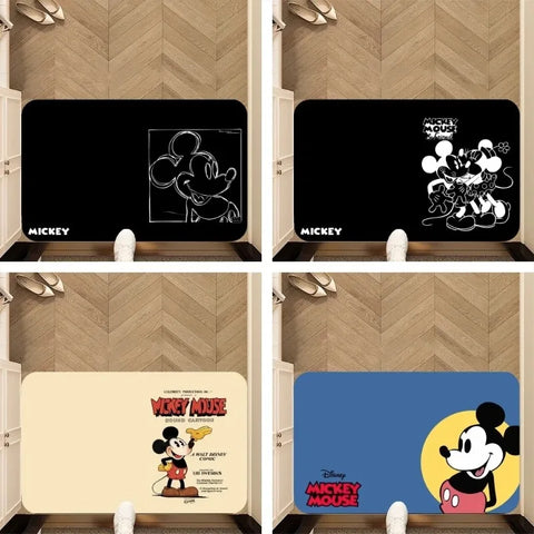 Navak Carpet Daily Picks DISNEY Mickey Bodenmatte Schlafzimmerdekoration Balkon Fußmatte Wohnzimmerteppich Teppiche Küche und Badezimmer Türdekoration