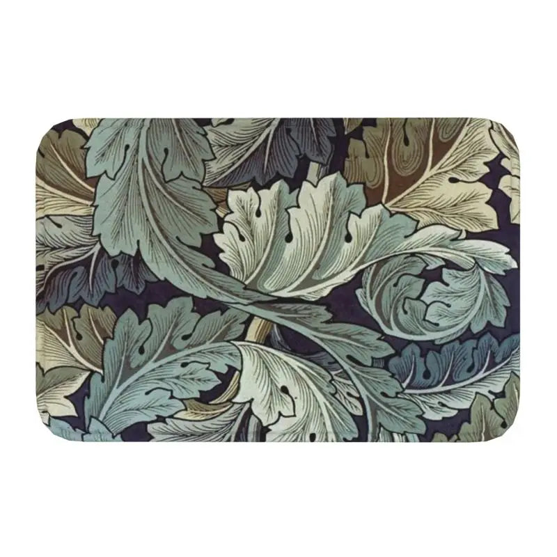 Navak Teppich Custom William Morris Compton Floral Jugendstil Muster Fußmatte Bad Tür Bodenmatte Textil Muster Toilette Teppich Teppich Footpad