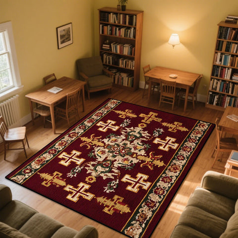 Navak-Teppich, persische Tradition, Teppiche für Wohnzimmer, Kreuzmuster, Dekoration, Zuhause, Schlafzimmer, Nachttisch, weicher Teppich, Arbeitszimmer, Garderobe, waschbare Matten